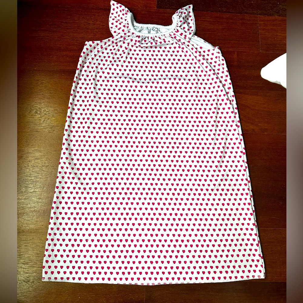 Roller Rabbit hearts girls sleeveless nightgown
